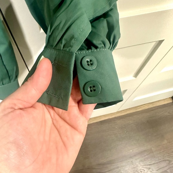 Chic Me Puff Sleeve Top & High Waist Cuffed Pant Set - Picture 11 of 16